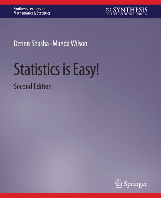 Synthesis Lectures on Mathematics & Statistics- Statistics i ... - cover