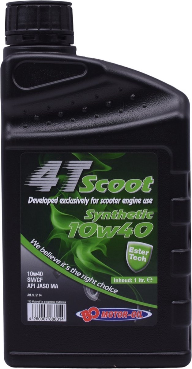 Motorolie BO 4T Scooter Synth Ester 10W-40 (1L)