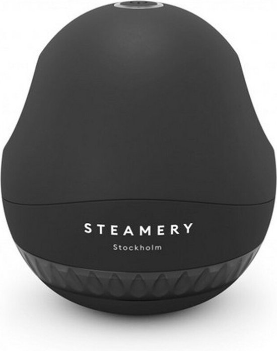 Steamery Pilo - kledingontpluizer - zwart