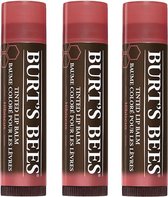 BURT'S BEES - Tinted Lip Balm Hibiscus - 3 Pak