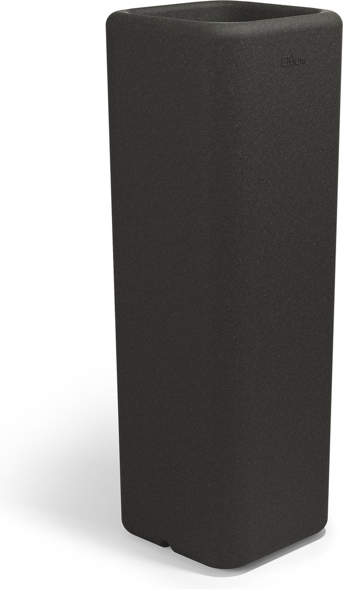 Otium bloembak dubbelwandig Murus 27 cm black cork