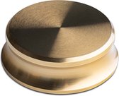 Pro-Ject Record Puck Brass Platengewicht - Verbeterde Plaatstabiliteit - Trillingsreductie - Optimale Geluidskwaliteit – Gepolijst Messing
