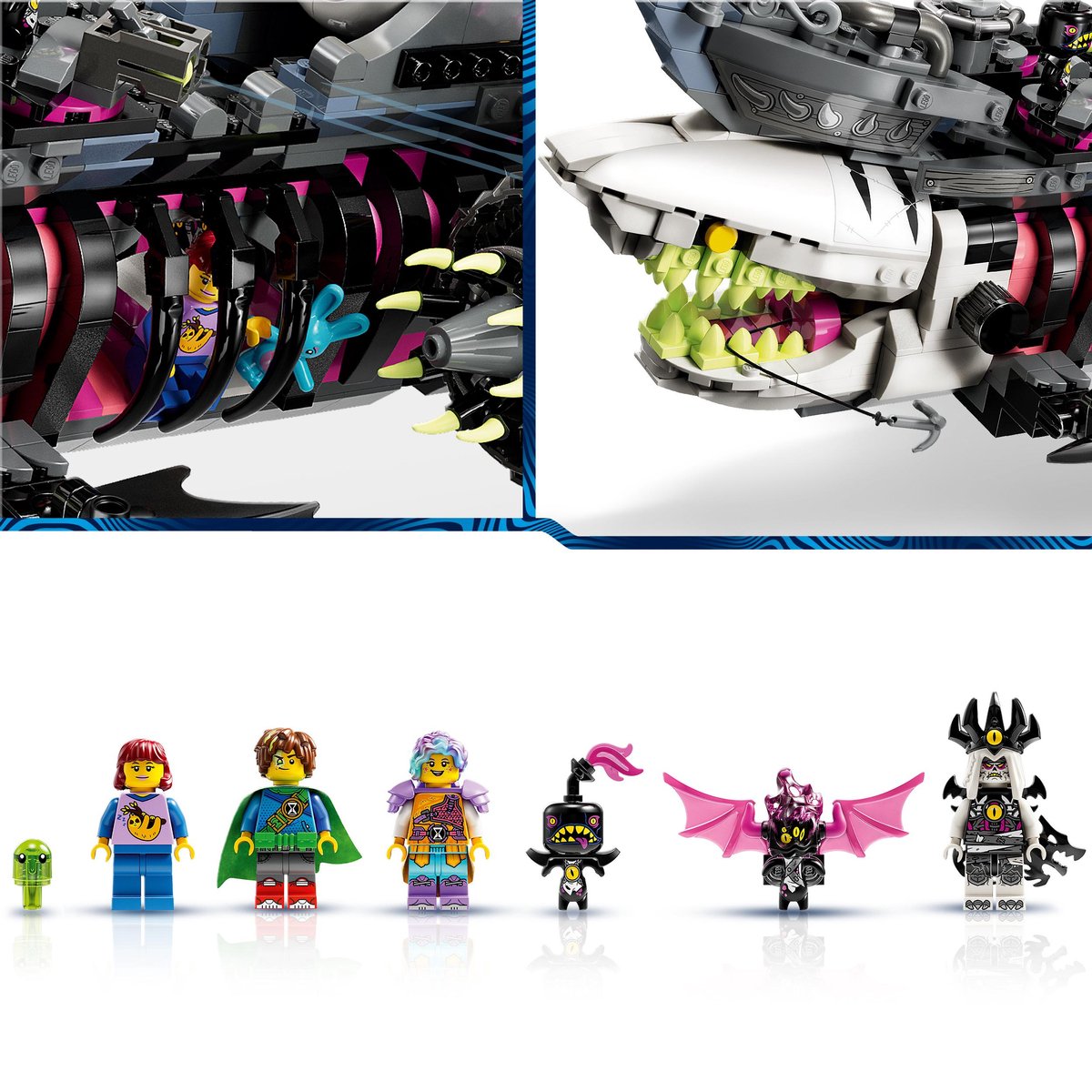 LEGO DREAMZzz Nachtmerrie Haaienschip Piratenschip Speelgoed - 71469 — afbeelding 4