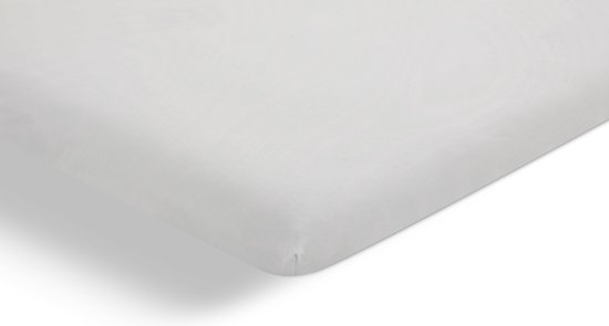 ISleep Perkal Split-Topper Hoeslaken - 100% Perkal K   100 Perkal Katoen   Rondom Elastiek   Litsjumeaux   180x200 Cm   Wit 741909112
