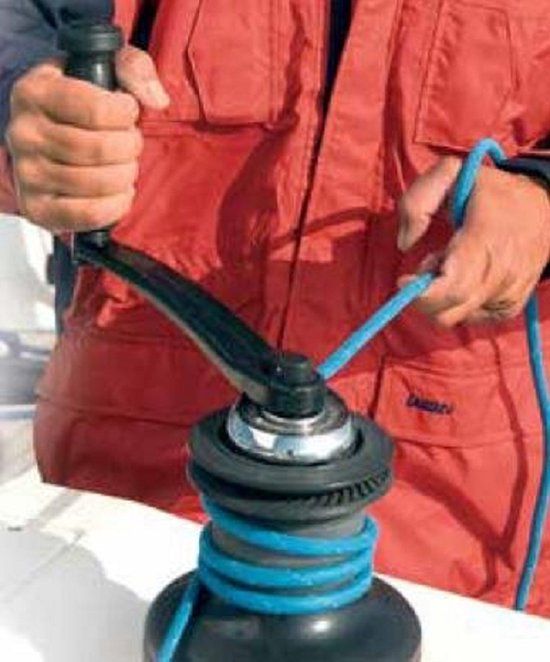 Lalizas Winch Handle Locking Zwart