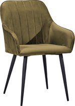 Soof&Tess - Set de 6 - Chaise de salle à manger Ferrara - Anthracite - Velours Soof&Tess - Set de 6 - Chaise de salle à manger Ferrara - Anthracite - Velours