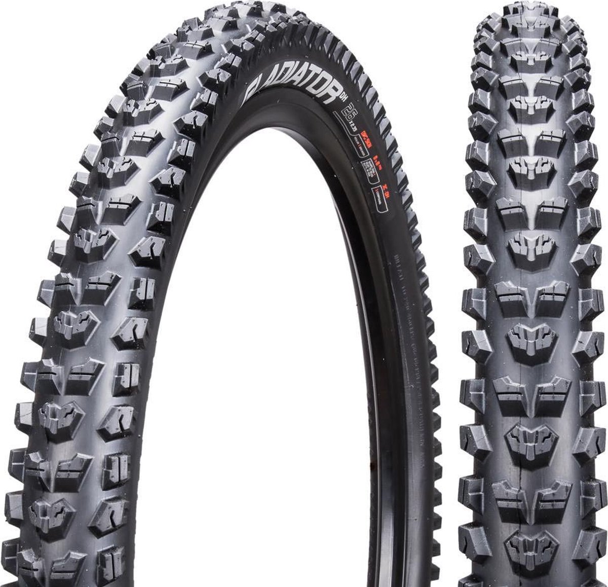 Chaoyang Gladiator Dh 27.5´´ X 2.35 Stijve Mtb-band Zwart 27.5´´ x 2.35