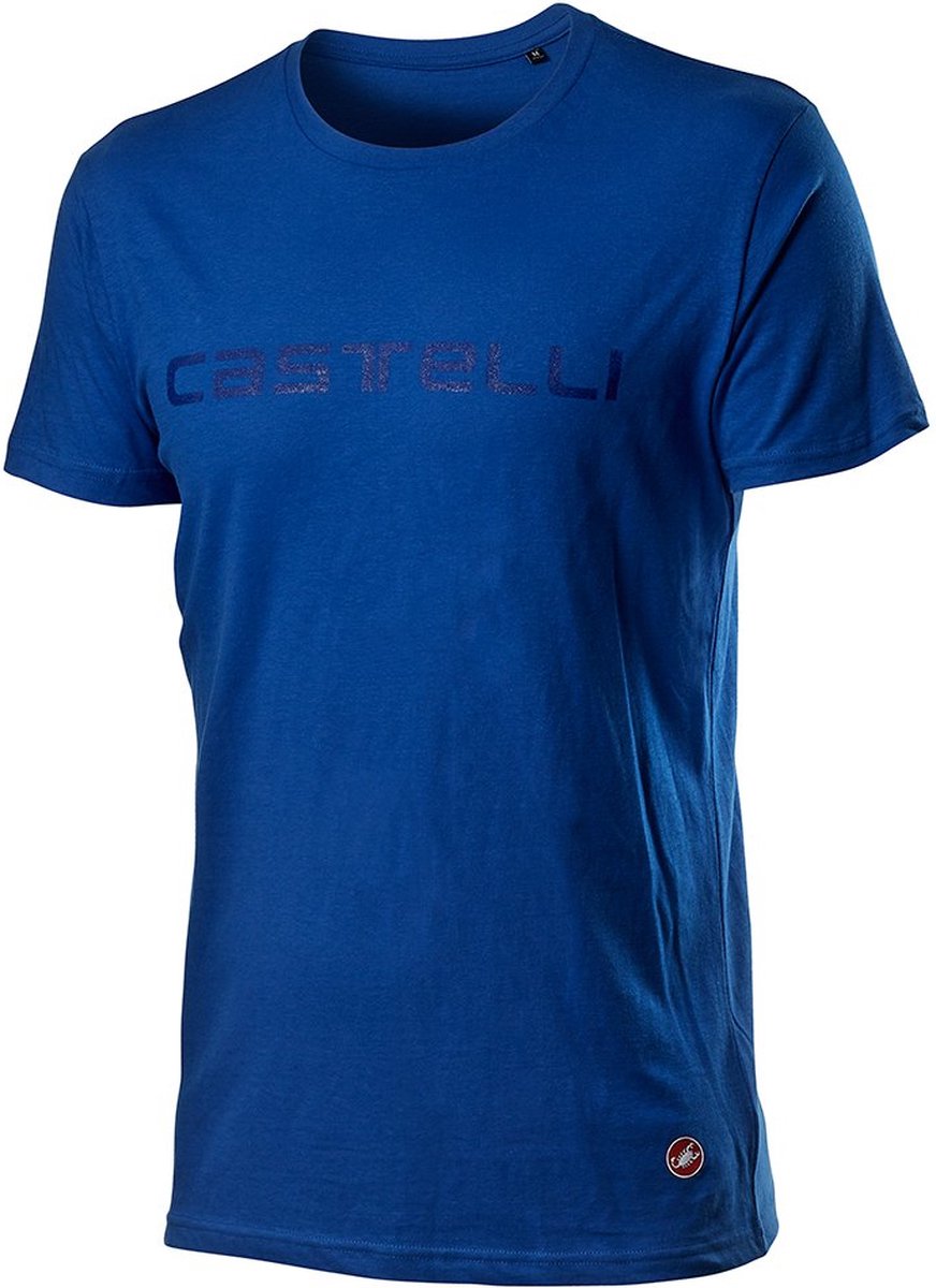 Castelli Sprinter T-shirt Met Korte Mouwen Blauw XL Man
