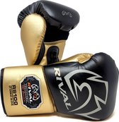 Rival Boxing Gear - Gant de boxe Rival RS100 Professional - Zwart/ Or - 18 oz