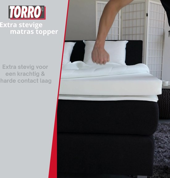 TORRO | Extra ferme | Topper vraiment difficile | Surmatelas confort couché  ferme de 8... | bol.com
