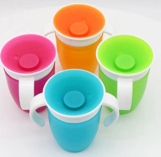 EazyLife - Tasse Magic - Gobelet pour enfants - Anti-fuite - Gobelet  d'entraînement 