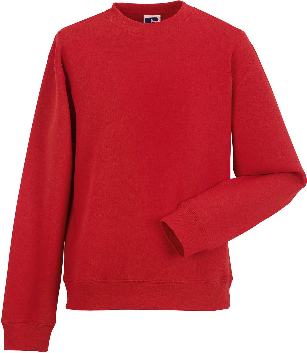 Authentic Crew Neck Sweater ‘Russell’ Classic Rood