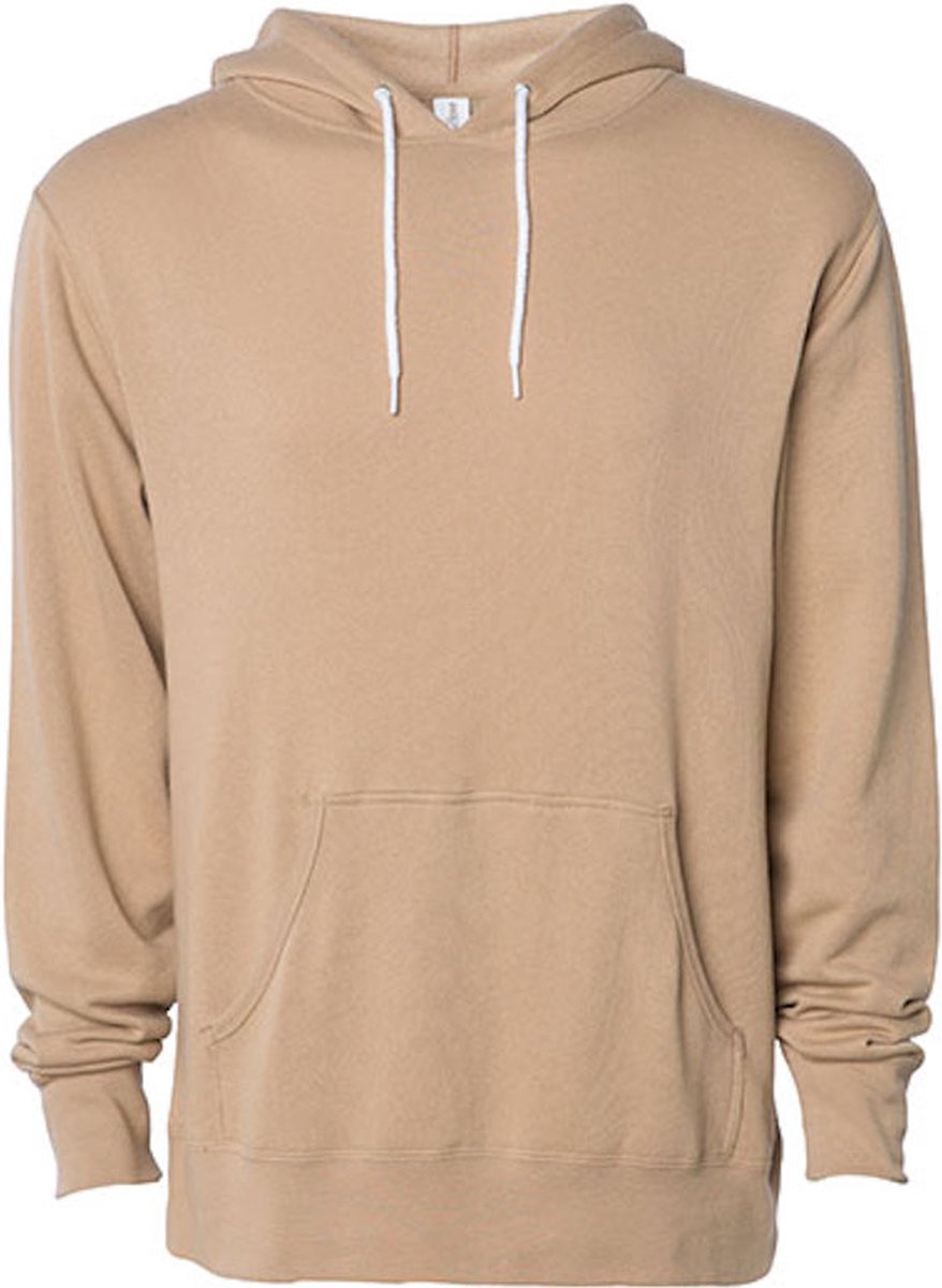 Independent Unisex Lightweight Hooded Pullover Sandstone XS Sand Stone