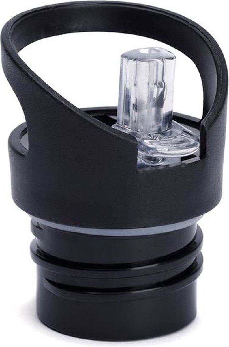 Fresk Nordic Thermosfles Dop – 350 & 500 ml – PP en BPA-vrij – Flessendop - Zwart