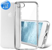 Hoesje geschikt voor de iPhone 7/8/SE (2020)/(SE 2022) - Siliconen Back Cover - Telefoonhoesje - Transparant