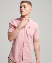 Superdry Vintage Oxford Shirt Met Korte Mouwen Roze M Man