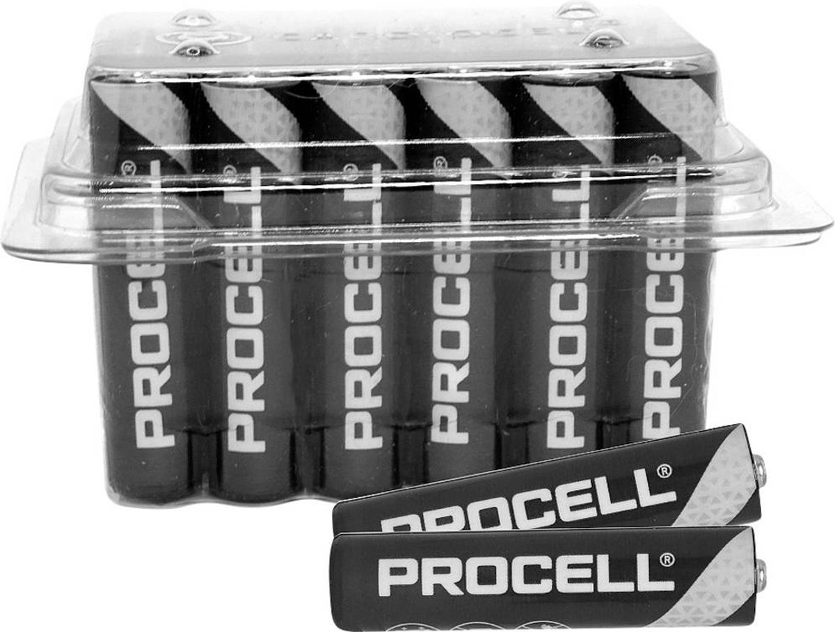 Duracell Procell Industrial AAA batterij (potlood) Alkaline 1.5 V 24 stuk(s)