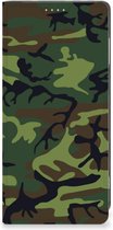 Portemonnee hoesje Motorola Moto G13 | G23 Telefoonhoesje Army Dark