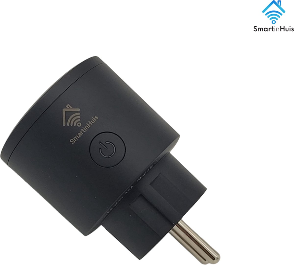 SmartinHuis - Slimme stekker (met energiemonitoring functie) - Combipack - 3 stuks - Google Home - Amazon Alexa - Smart Life