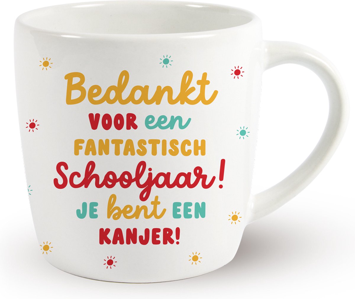 Einde schooljaar mok - Bedankt voor een fantastisch schooljaar