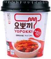 Yopokki Tteokbokki Zoet & Gekruid (Rijstcake) 140 g