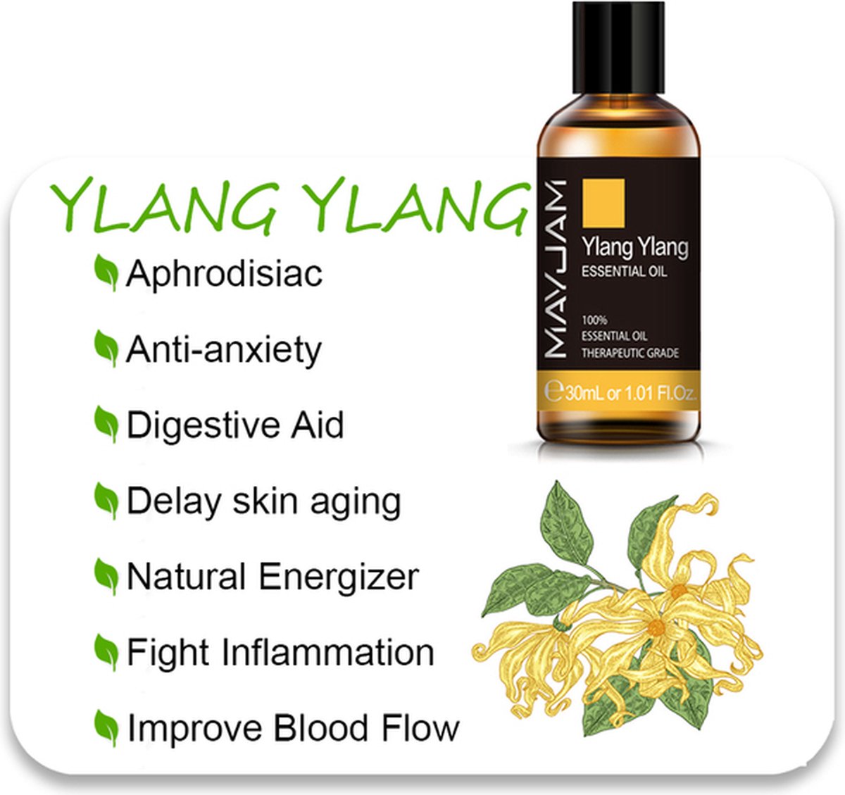 Goedkoopste Etherische Olie Ylang Ylang Speciaal Voor Woodsart Unieke Kamergeurverspreider