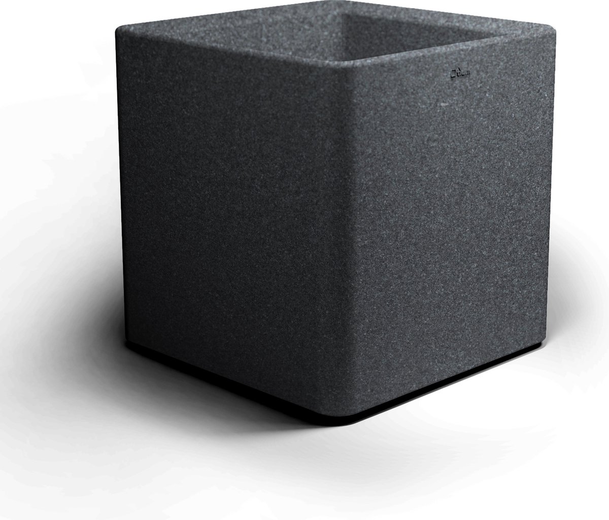 Otium bloempot dubbelwandig Quadris 60 cm dark stone - PROMO