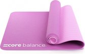 TPE yogamat & schouderriem, gemaakt van 6 mm dik schuim, antislip en scheurvast, milieuvriendelijk materiaal, ideaal voor Pilates, geurloze fitnessmat, 183cm x 65cm x 6mm, 6 verschillende kleuren