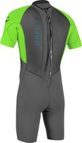 2023 O'Neill Youth Reactor II 2mm Rug Ritssluiting Shorty Wetsuit