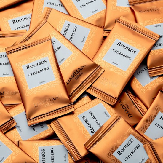 Dammann Frères Rooibos Cederberg Sachets de thé 24 pièces - Rooibos Pure - Sans caféine