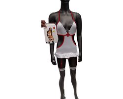 Body Pleasure TL03 Verpleegster-Stijl Outfit – One Size – Cadeaubox