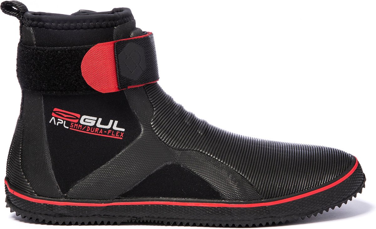 2024 Gul All Purpose 5mm Lace Up Boots - Black / Red
