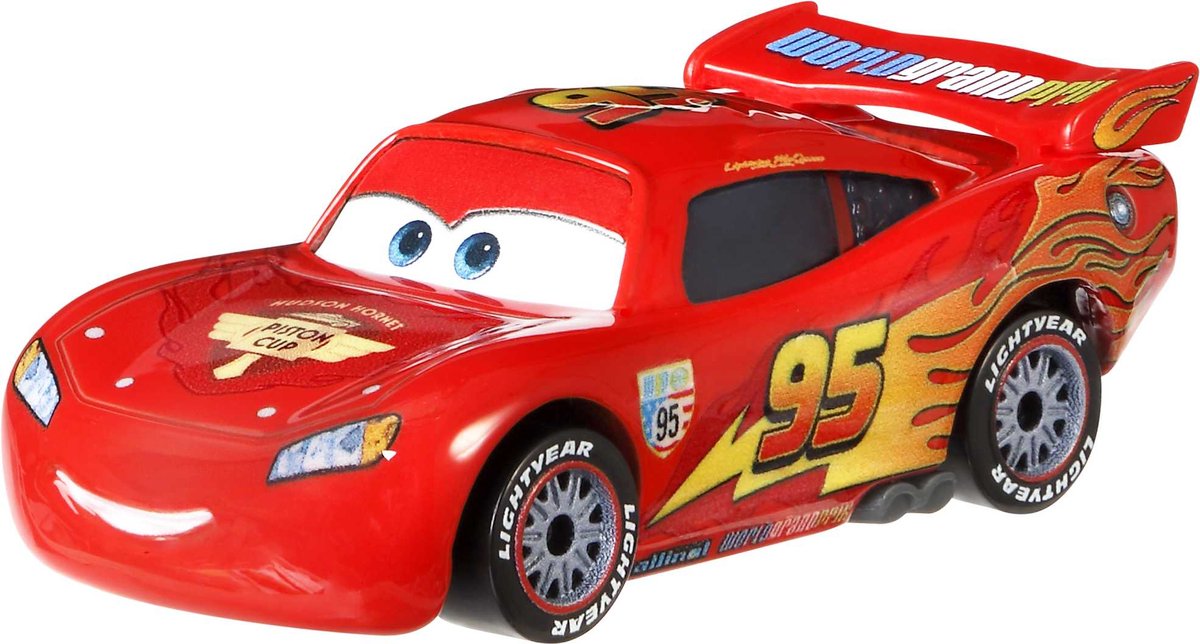 Voiture télécommandée Disney Mac Queen RC lightning 17 cm