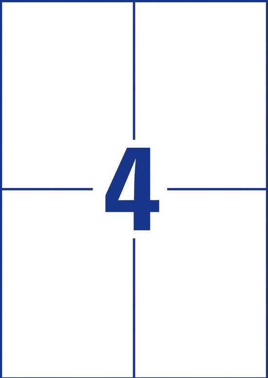 Étiquette d'imprimante Avery 3483