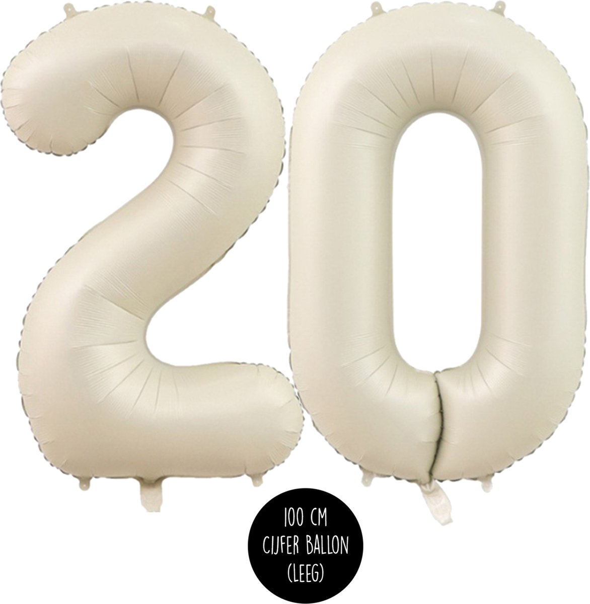 Ballon Chiffre 20 ans aluminium Rouge 102cm : Ballons 20 ans