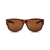 IKY EYEWEAR overzet zonnebril OB-1006B-havana