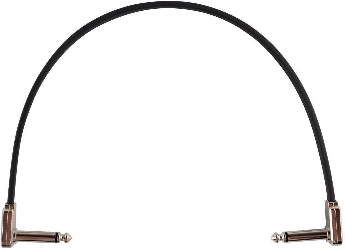 Ernie Ball PO6227 Flat Patch Cable 300mm - Stereo patch kabel