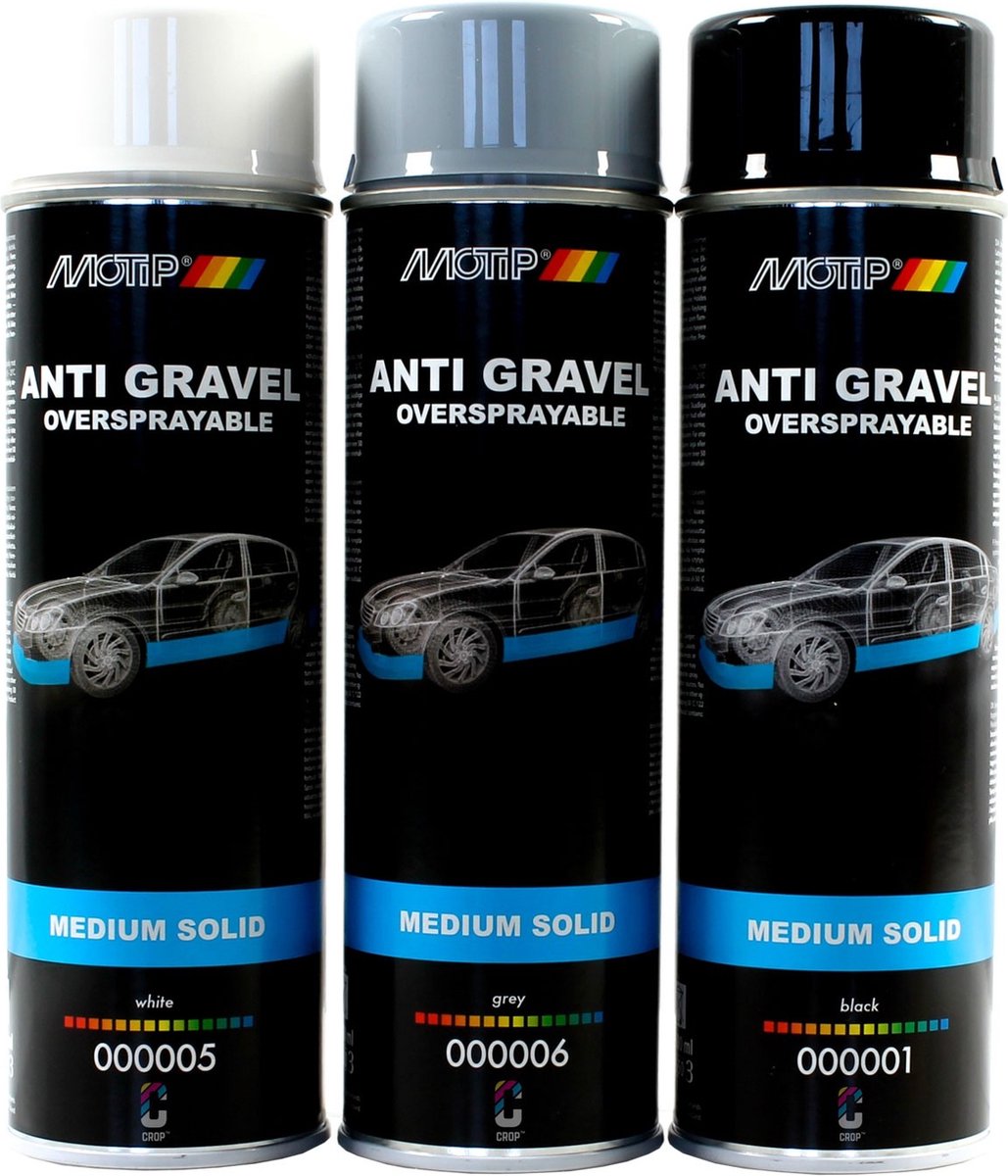 Zwarte bitumenspray voor bescherming van carrosserieonderzijde PRESTO 500  ml - Auto5