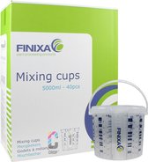 FINIXA Gobelets mélangeurs 5 litres - 40 pièces