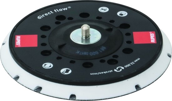 RUPES 150mm SLIM Multihole Direct Flow Schuurpad - 5/16