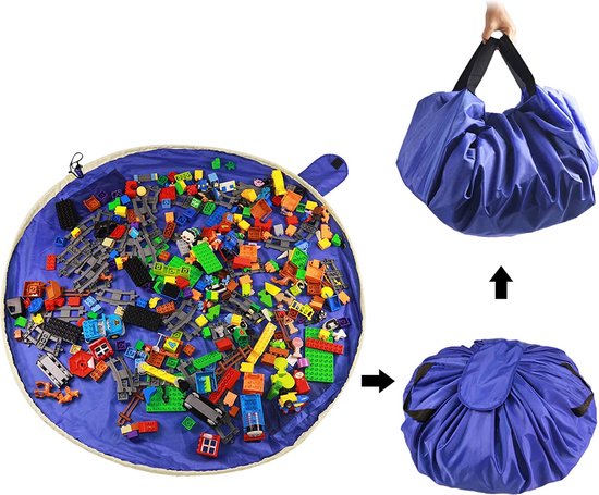 SUMBABO Sac de rangement pour jouets, tapis, sac pour Lego, speelgoed,  rangement,... | bol.com