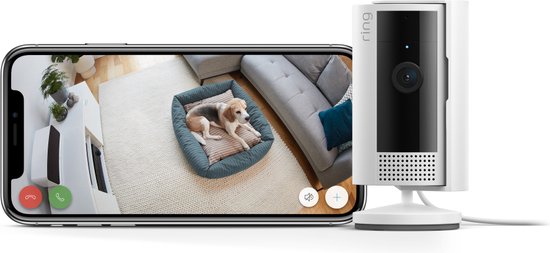 Ring Indoor Camera (2nd Gen) - Wit - Beveiligingscamera - Binnenshuis camera van Ring — afbeelding 2