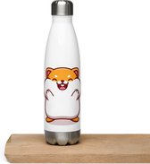 Roestvrij stalen waterfles - Hamster - 500ml