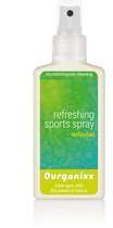 Ourganixx Refreshing Sports Spray Volleybal - frisse kniebeschermers/ schoenen & sporttas - 100ml