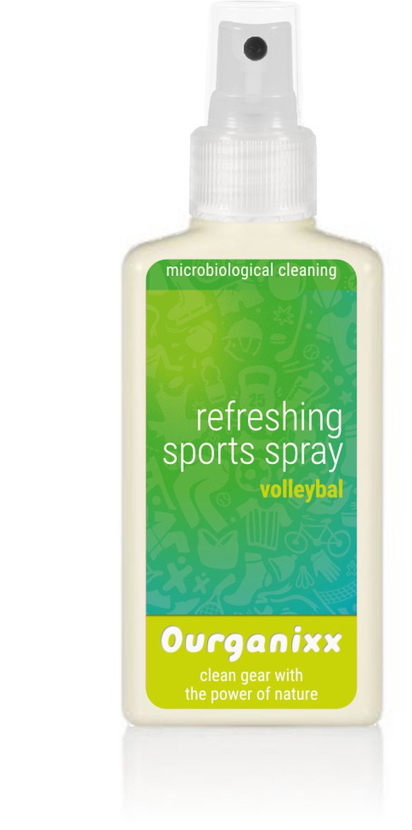Ourganixx Volleybal - 100 ml - Natuurlijke Spray voor Frisse Kniebeschermers