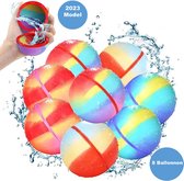 BP Ballons d'eau réutilisables pro - 8 pièces - Jouets aquatiques - Jouets à Ballons d'eau - Ballons d'eau à fermeture automatique