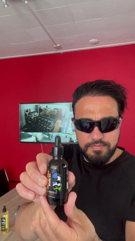 Baard olie - Beard oil - Mafia Men - 50 ml effectief tegen huiduitslag en haaruitval