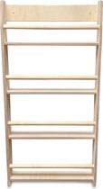 Toddie Bookshelf-4 Shelves-Wall Cabinet-Children's Bookshelf-Children's Library