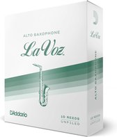 D'Addario Woodwinds Altsaxofoon "Soft" doos met 10 rieten - Riet voor altsaxofoon