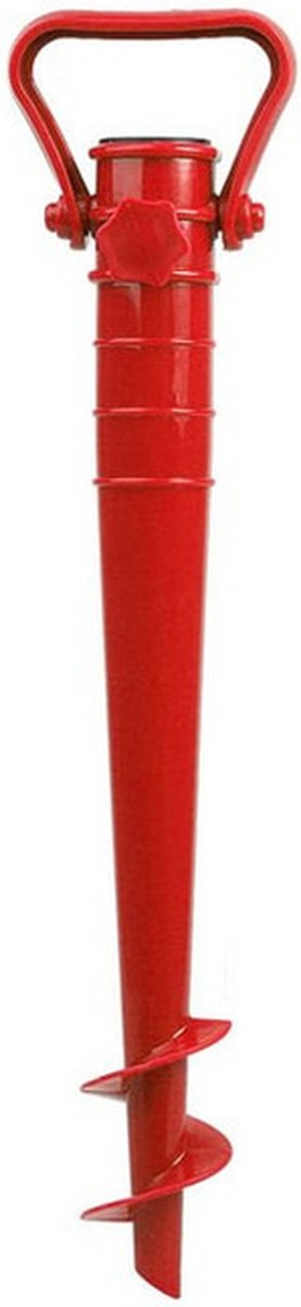 Parasolharing - rood - kunststof - D22-32 mm x H38 cm - Parasolvoeten